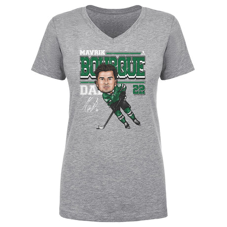Mavrik Bourque Women's V-Neck T-Shirt | 500 LEVEL
