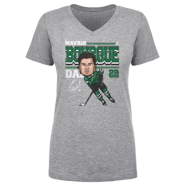 Mavrik Bourque Women's V-Neck T-Shirt | 500 LEVEL