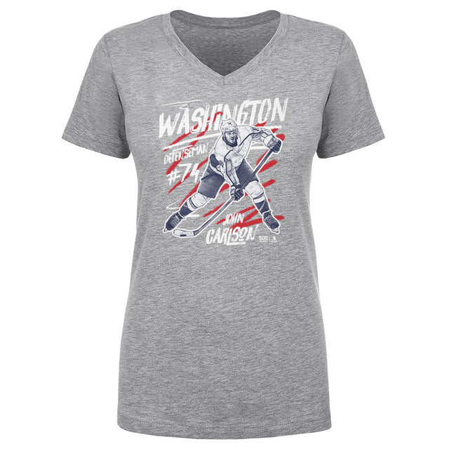 John Carlson Women's V-Neck T-Shirt | 500 LEVEL
