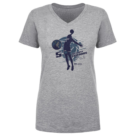 Anthony Edwards Women's V-Neck T-Shirt | 500 LEVEL