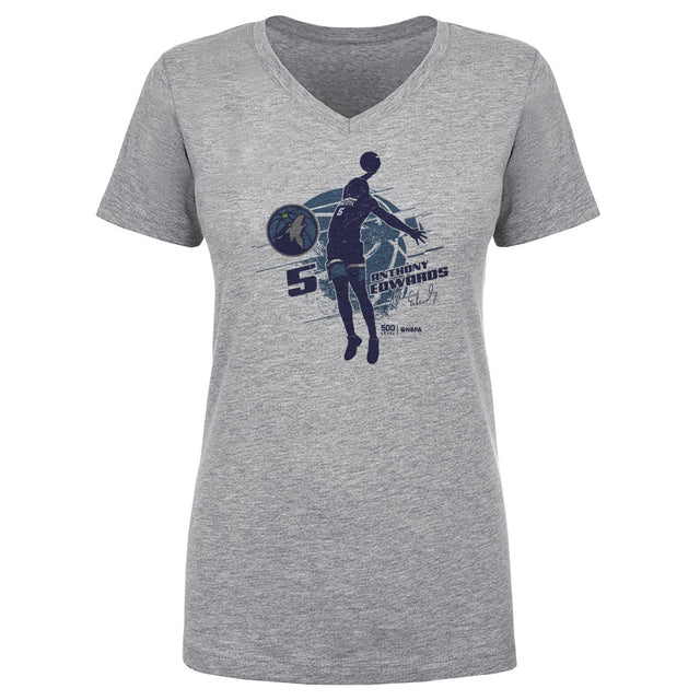 Anthony Edwards Women's V-Neck T-Shirt | 500 LEVEL