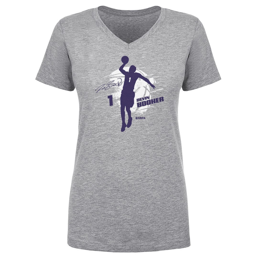 Devin Booker Women's V-Neck T-Shirt | 500 LEVEL