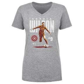Sophia Wilson Women's V-Neck T-Shirt | 500 LEVEL