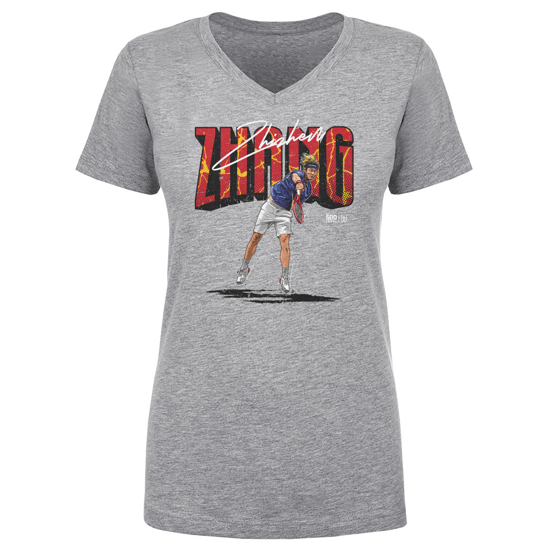 Zhizhen Zhang Women's V-Neck T-Shirt | 500 LEVEL