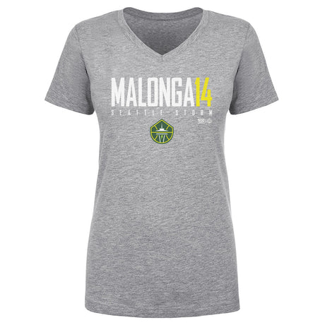 Dominique Malonga Women's V-Neck T-Shirt | 500 LEVEL
