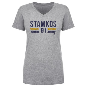 Steven Stamkos Women's V-Neck T-Shirt | 500 LEVEL