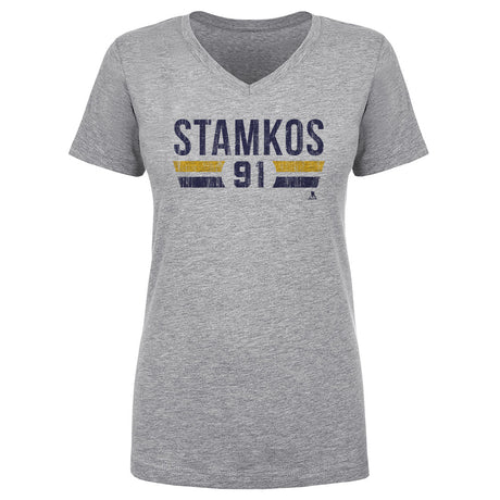 Steven Stamkos Women's V-Neck T-Shirt | 500 LEVEL
