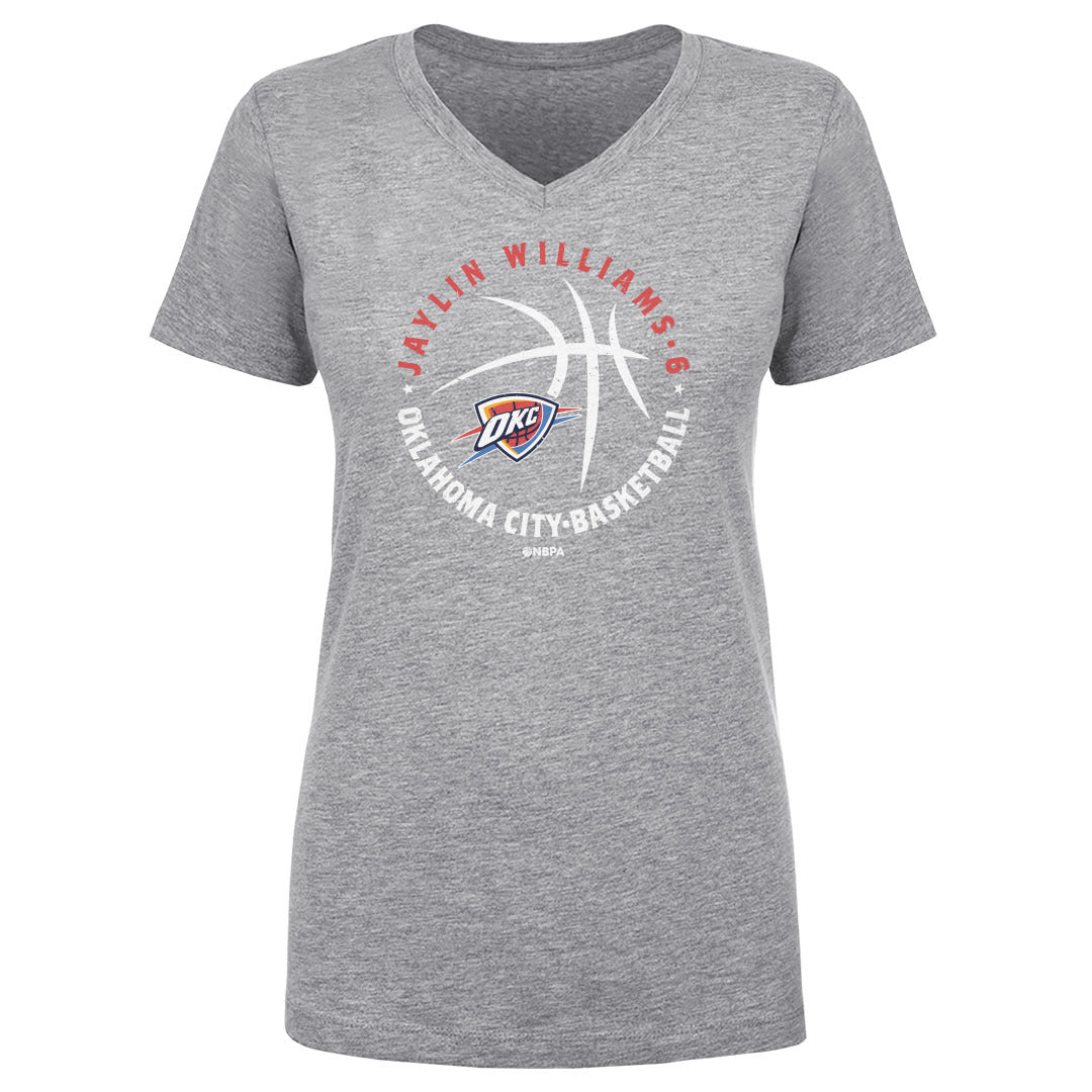 Jaylin Williams Women&#39;s V-Neck T-Shirt | 500 LEVEL