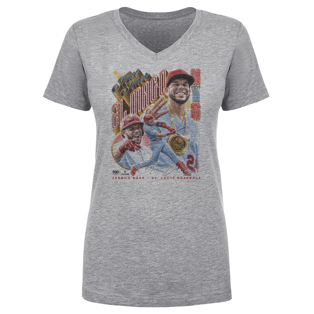 Joshua Baez Women's V-Neck T-Shirt | 500 LEVEL