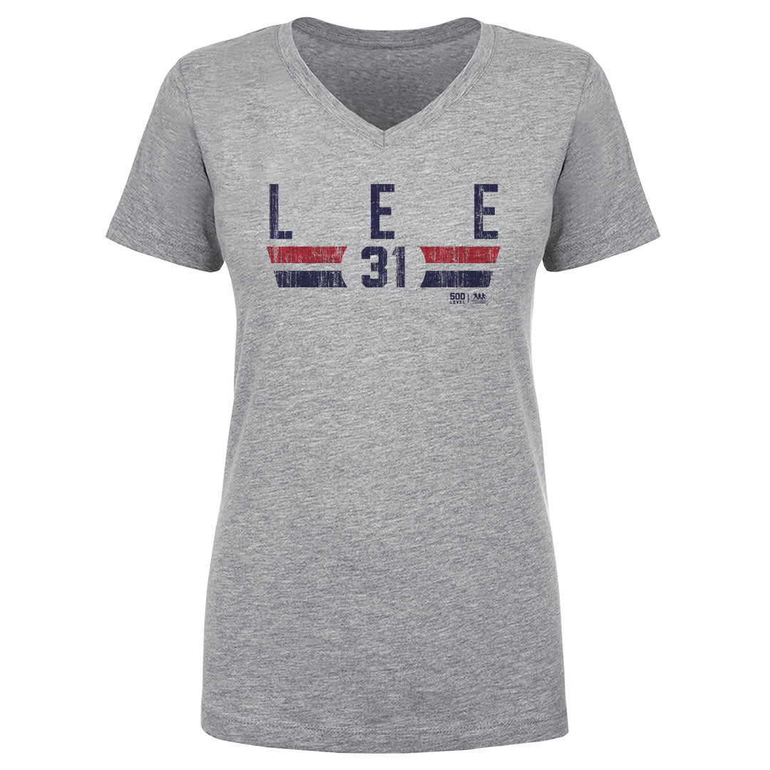 Cliff Lee Women's V-Neck T-Shirt | 500 LEVEL