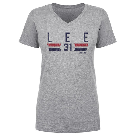 Cliff Lee Women's V-Neck T-Shirt | 500 LEVEL