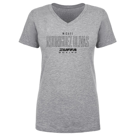 Misael Rodriguez Olivas Women's V-Neck T-Shirt | 500 LEVEL
