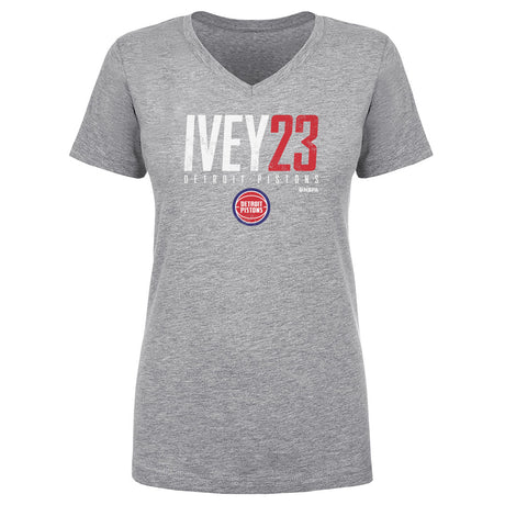 Jaden Ivey Women's V-Neck T-Shirt | 500 LEVEL
