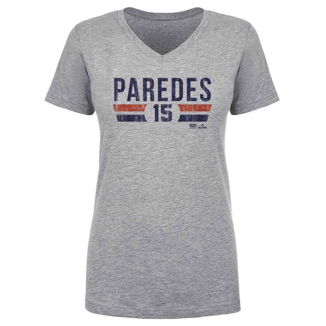 Isaac Paredes Women's V-Neck T-Shirt | 500 LEVEL