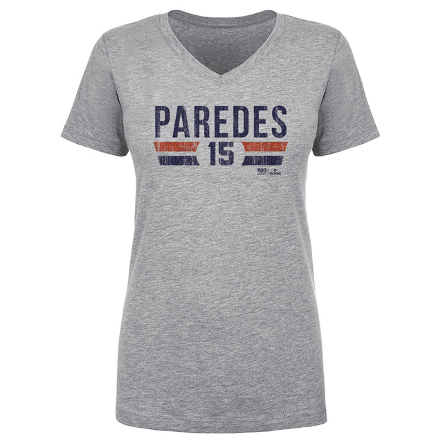 Isaac Paredes Women's V-Neck T-Shirt | 500 LEVEL