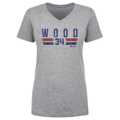 Kerry Wood Women's V-Neck T-Shirt | 500 LEVEL