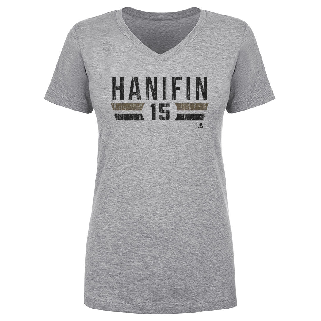 Noah Hanifin Women&#39;s V-Neck T-Shirt | 500 LEVEL