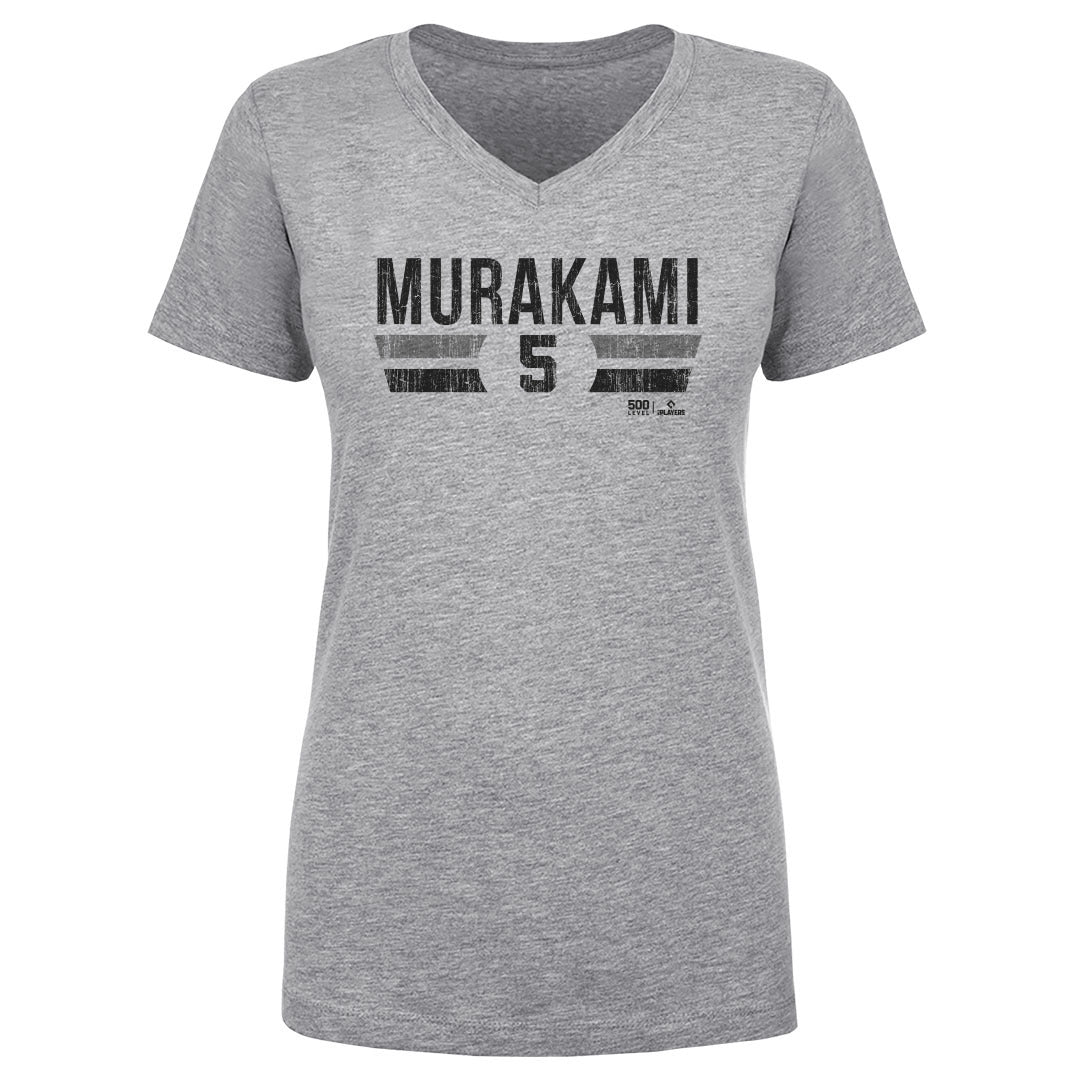 Munetaka Murakami Women's V-Neck T-Shirt | 500 LEVEL