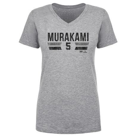 Munetaka Murakami Women's V-Neck T-Shirt | 500 LEVEL