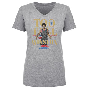 Too Tall Winston Women's V-Neck T-Shirt | 500 LEVEL