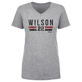 A'ja Wilson Women's V-Neck T-Shirt | 500 LEVEL