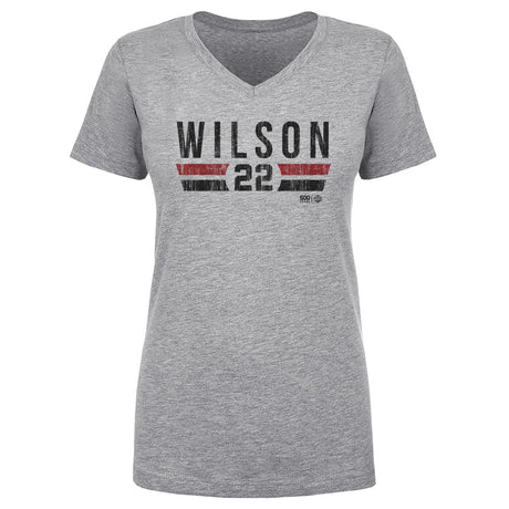 A'ja Wilson Women's V-Neck T-Shirt | 500 LEVEL