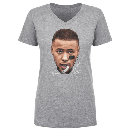 Saquon Barkley Women's V-Neck T-Shirt | 500 LEVEL