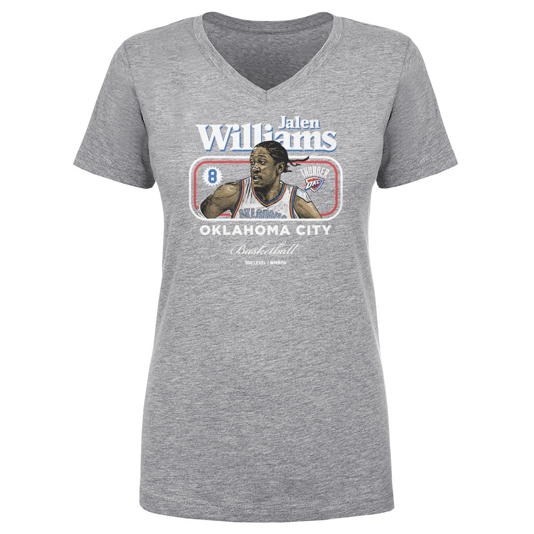Jalen Williams Women's V-Neck T-Shirt | 500 LEVEL