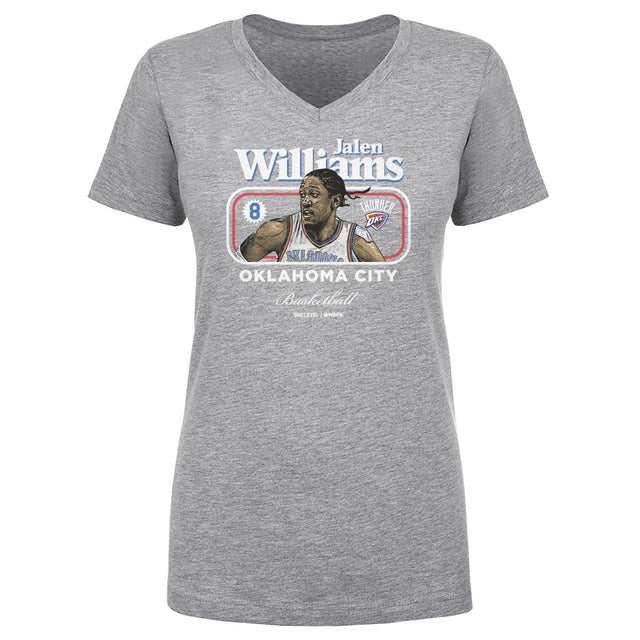 Jalen Williams Women's V-Neck T-Shirt | 500 LEVEL