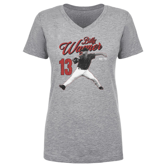 Billy Wagner Women's V-Neck T-Shirt | 500 LEVEL