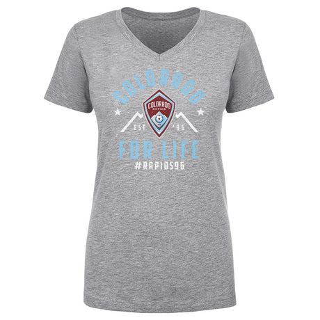 Colorado Rapids Women's V-Neck T-Shirt | 500 LEVEL