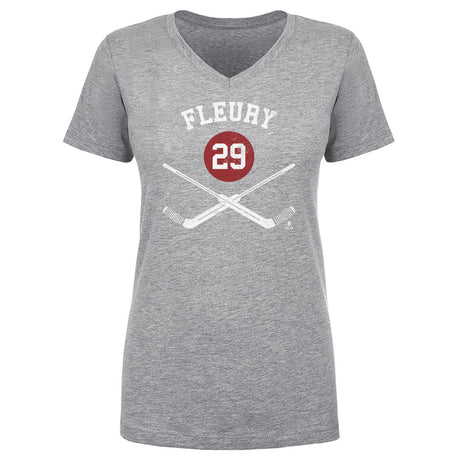 Marc-Andre Fleury Women's V-Neck T-Shirt | 500 LEVEL