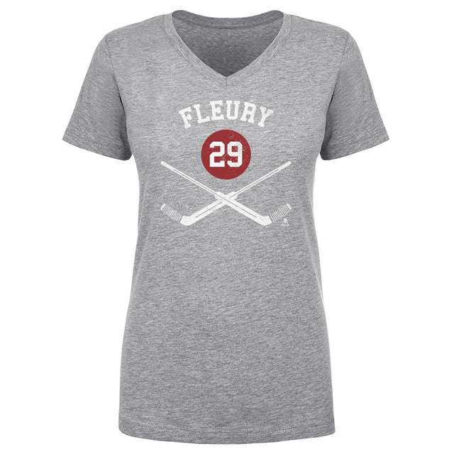 Marc-Andre Fleury Women's V-Neck T-Shirt | 500 LEVEL