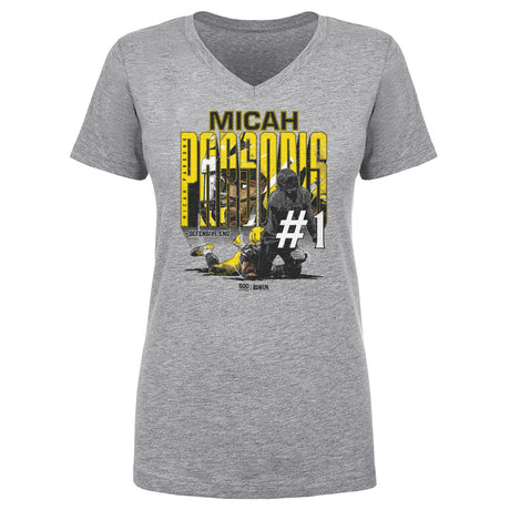 MIcah Parsons Women's V-Neck T-Shirt | 500 LEVEL