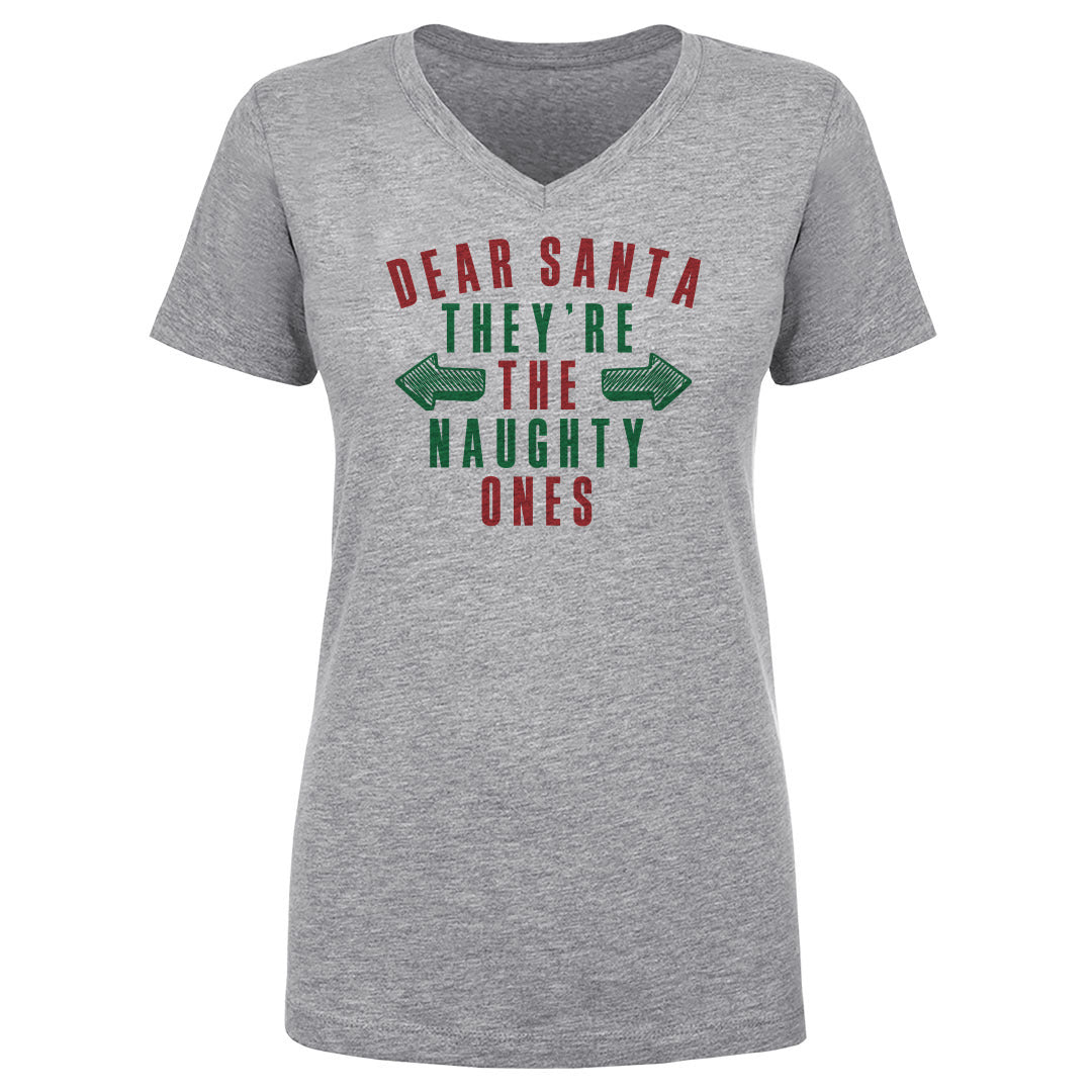 Christmas Women's V-Neck T-Shirt | 500 LEVEL