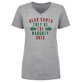 Christmas Women's V-Neck T-Shirt | 500 LEVEL