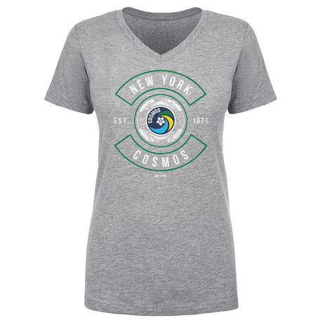 New York Cosmos Women's V-Neck T-Shirt | 500 LEVEL