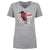 Ceddanne Rafaela Women's V-Neck T-Shirt | 500 LEVEL