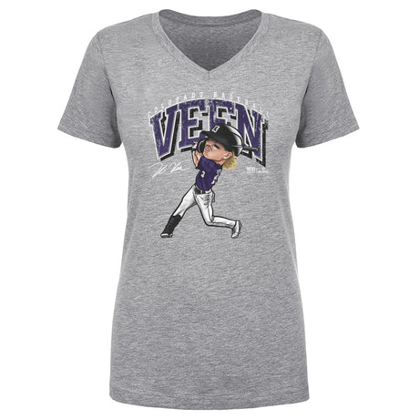 Zac Veen Women's V-Neck T-Shirt | 500 LEVEL