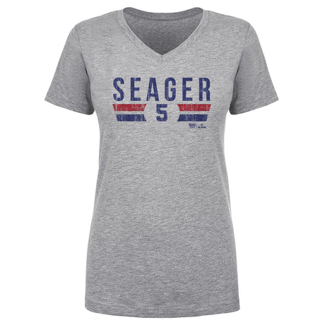 Corey Seager Women's V-Neck T-Shirt | 500 LEVEL