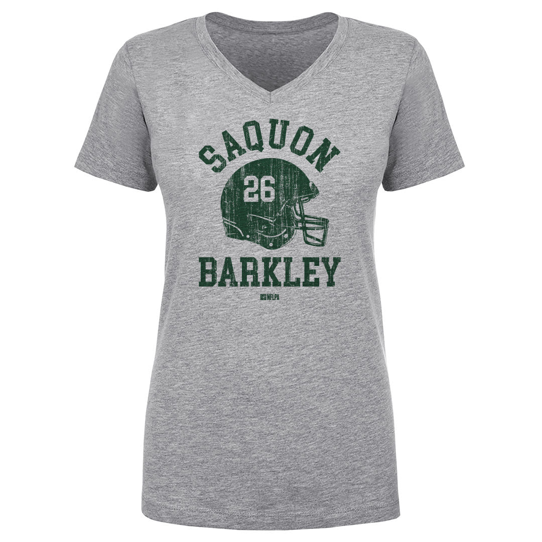 Saquon Barkley Women&#39;s V-Neck T-Shirt | 500 LEVEL