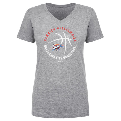 Kenrich Williams Women's V-Neck T-Shirt | 500 LEVEL