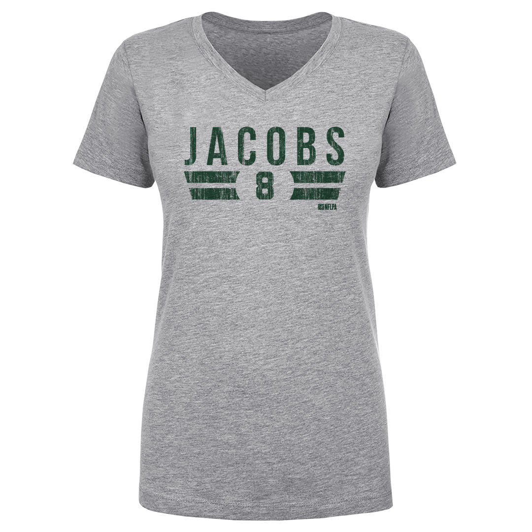 Josh Jacobs Women's V-Neck T-Shirt | 500 LEVEL