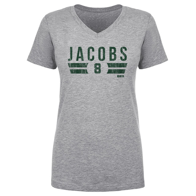 Josh Jacobs Women's V-Neck T-Shirt | 500 LEVEL