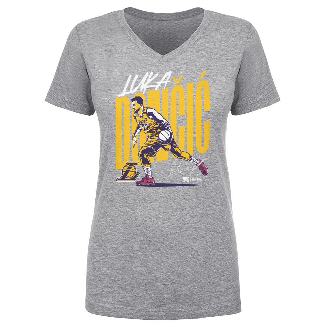 Luka Doncic Women's V-Neck T-Shirt | 500 LEVEL