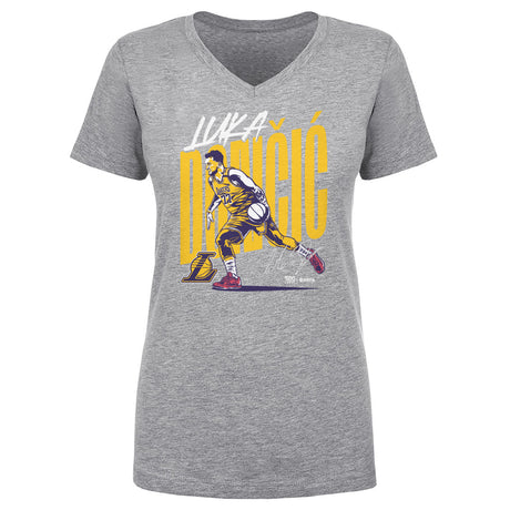 Luka Doncic Women's V-Neck T-Shirt | 500 LEVEL