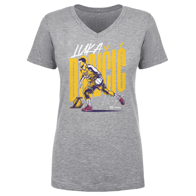 Luka Doncic Women's V-Neck T-Shirt | 500 LEVEL