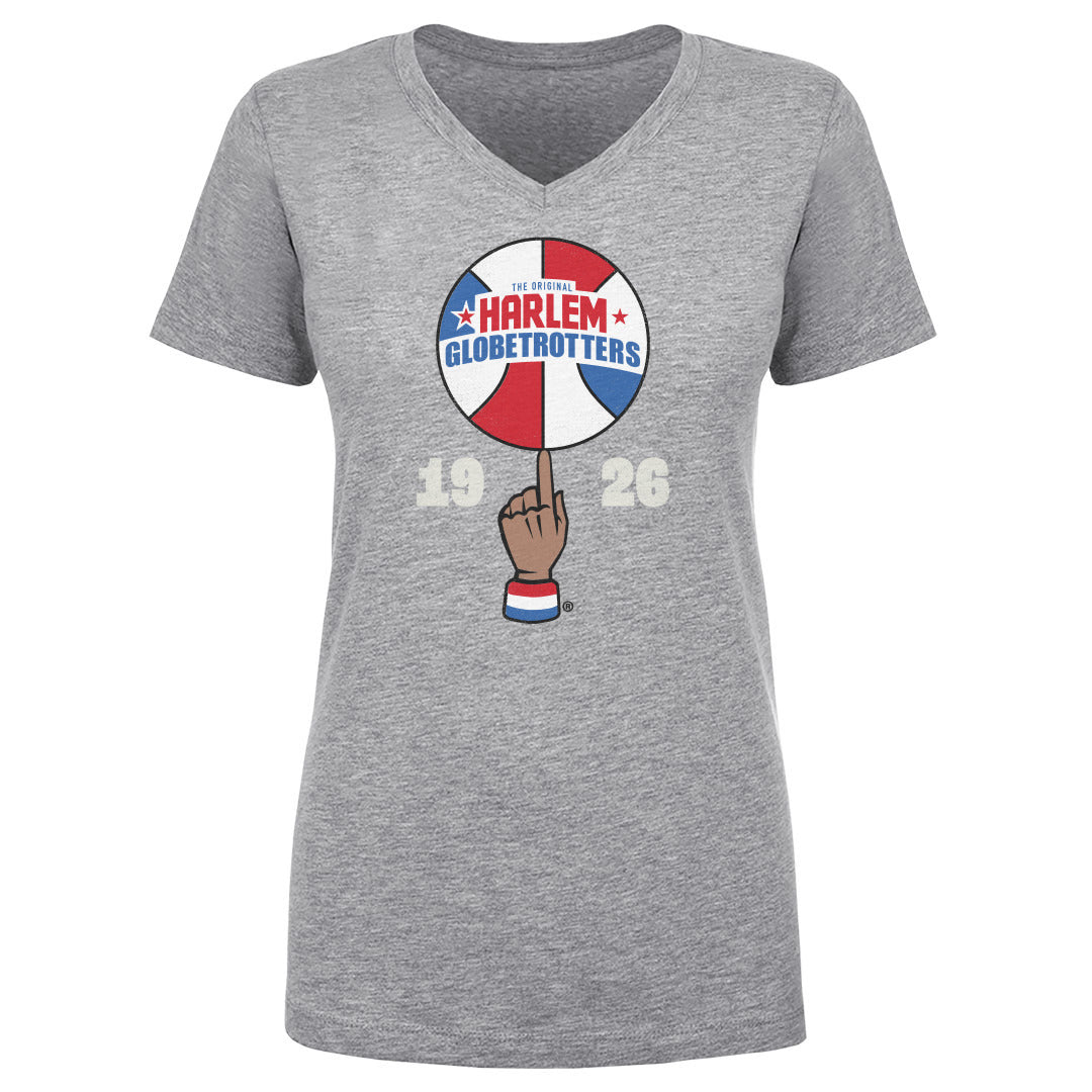 Harlem Globetrotters Women's V-Neck T-Shirt | 500 LEVEL