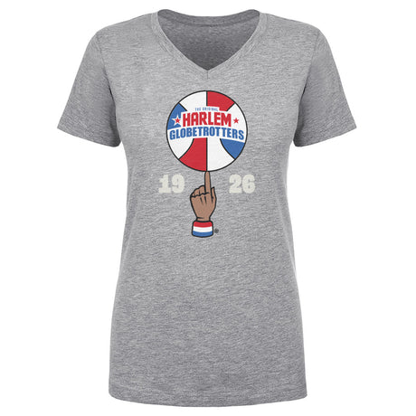 Harlem Globetrotters Women's V-Neck T-Shirt | 500 LEVEL