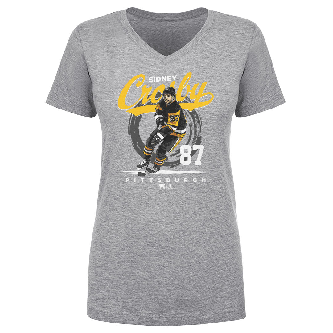 Sidney Crosby Women's V-Neck T-Shirt | 500 LEVEL